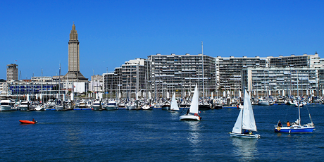 Marina in Le Havre
