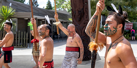 Traditional Māori welcome